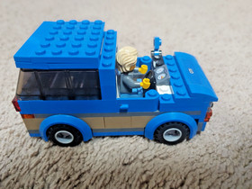 Lot of 4 Lego Vehicles 60172 60117 76047 70677 Marvel Lego City Incomplete