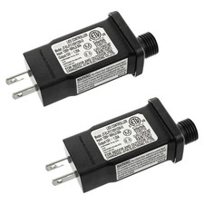 2 PCS 24V 6W LED Transformer Replacement Class 2 Power Supply IP44 8 Modes
