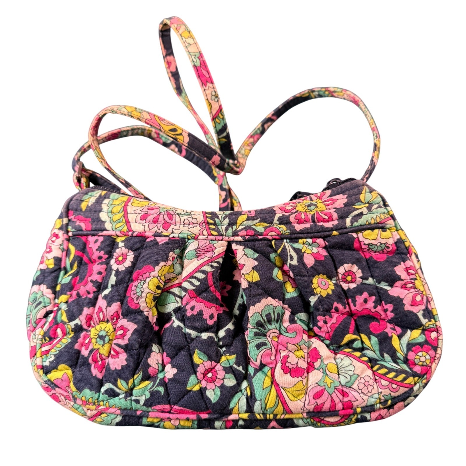 Vera Bradley Java Blue Quilted Mini Shoulder Bag … - image 2