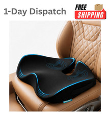 .Car Seat Cushion for Sciatica Pain Relief Extra Large Memory Foam