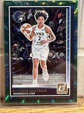 2025 Panini Donruss WNBA Natisha Hiedeman Green Laser Lynx Stud Budz