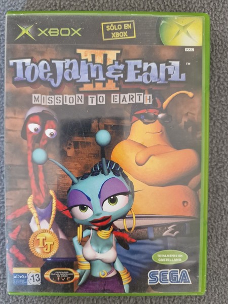 ToeJam & Earl III Mission to Earth Xbox PAL ESP