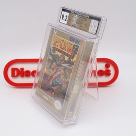 NES Nintendo P.O.W. PRISONERS OF WAR - CGC PEDIGREE GRADED 9.2 A+! NEW & Sealed!