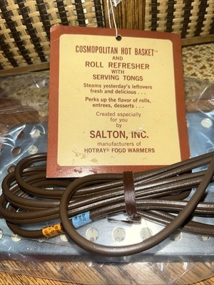 SALTON Hot Basket 　MADEIN　USA Salton Hot Basket - Etsy