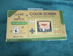 Nintendo Video Game Watch Legend of Zelda Handheld Console SUPER NES OG Link X4