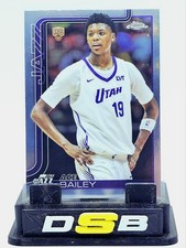 Ace Bailey Rookie Card RC 2025-26 Topps Chrome Basketball Base #255