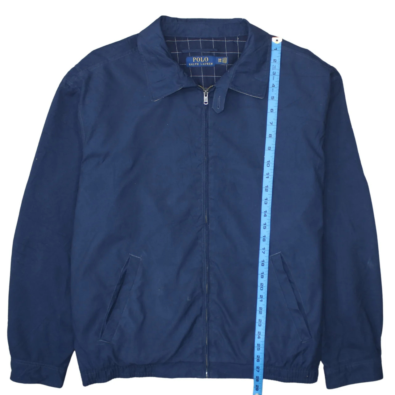 Polo Ralph Lauren 90's Lightweight Full Zip Up Windbreaker XXLarge (2XL) Navy image 6