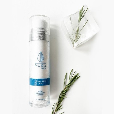 Clear Skin Gel   Vegan Oil Control Moisturizer for Oily Skin | Lightweight Face