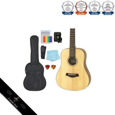 Mini Gitarre Akustikgitarre Fiesta von Aria FST-MINI N Anfänger Super Anfänger