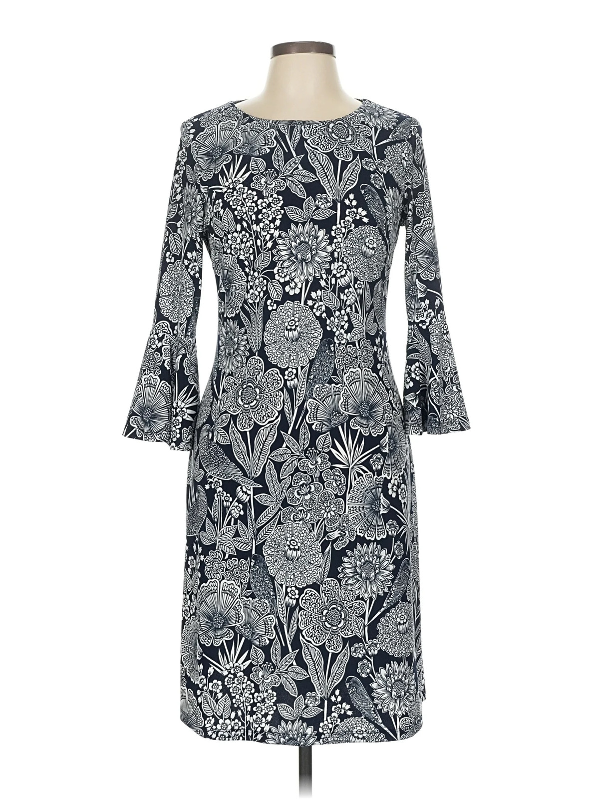 Tommy Hilfiger Women Gray Casual Dress 6