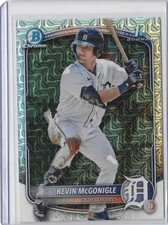 2025 Kevin McGonigle Bowman Mojo Refractor #BCP-79 Detroit Tigers