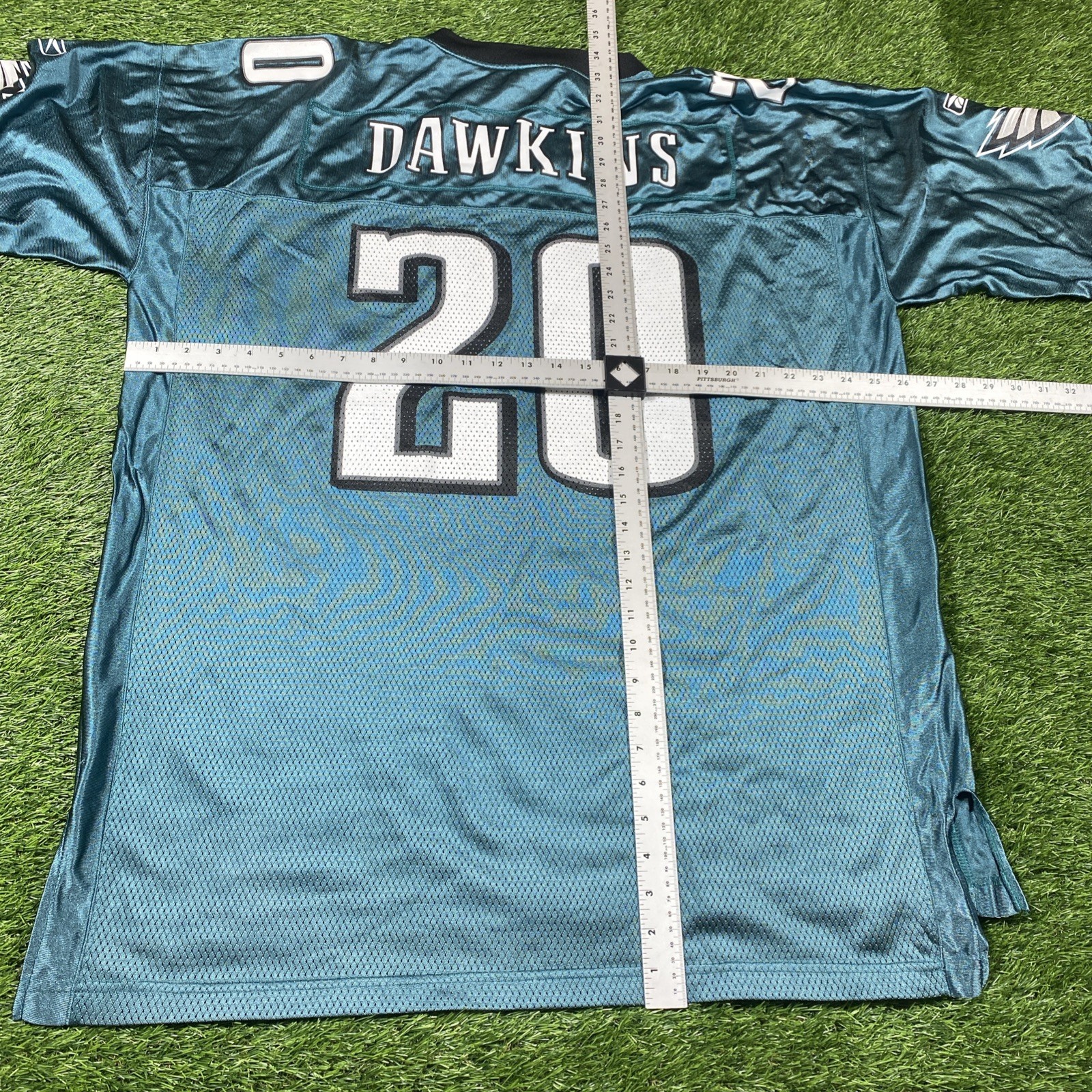 Brian Dawkins Philadelphia Eagles Jersey Mens Jersey Mens 2xl Green #20 Reebok thumbnail 23