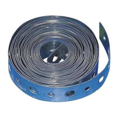 Hanging Strap, Perforated, 10 Ft L, 304SS