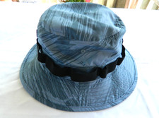 Oakley Bucket Hat Blue Tempo Print One Size Beach Golf Sports Casual Unisex