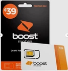 BOOST $39 PREPAID SIM CARD◉4G 5G◉UNLIMITED CALL/TEXT◉ACTIVATE Before 7 Jun 2026◉