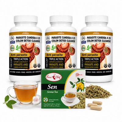 300 Parasite Cleanse DETOX Liver Colon Yeast Blood Support COLON CLEANSER detox