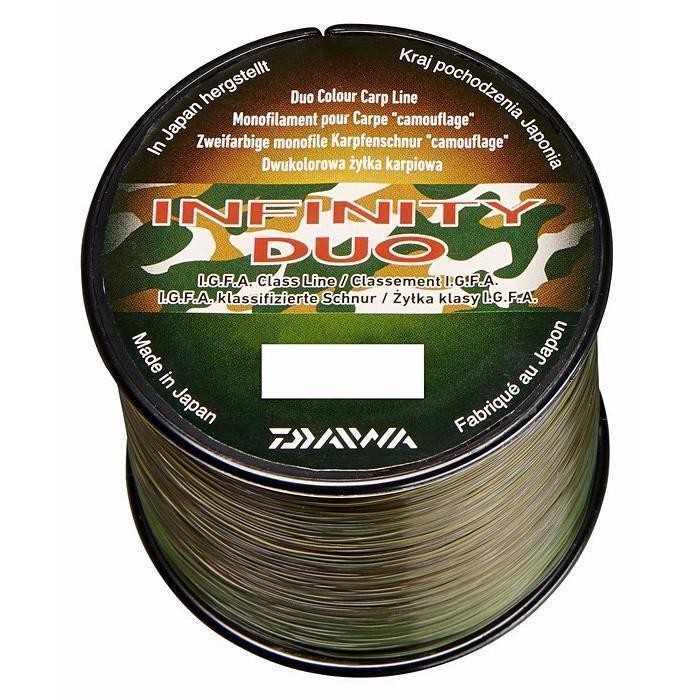 Daiwa Infinity Duo Camo 1210 м 0,31 мм Монофильный шнур Грундшнур Карпфеншнур