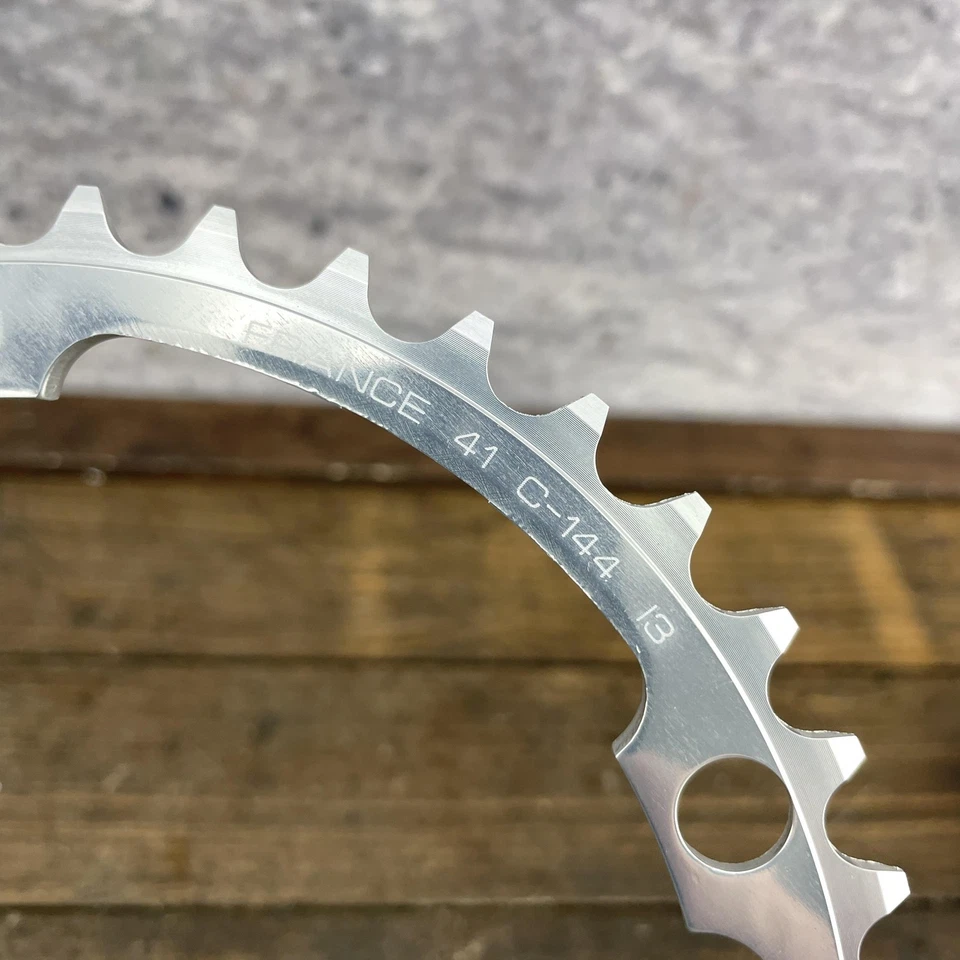 Corrente TA Specialites 41T 144 BCD interna 7075-T6 NOS França compatível com Campagnolo - Imagem 3 de 4