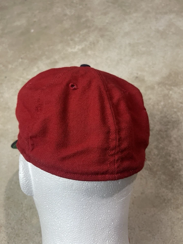 Vintage 80s Boston Red Sox American Needle Hat Mens Size 7 1/4 Made in USA MLB - Image 4 of 4