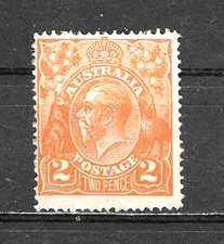 Australia 1920 Definitives 2d Brown-orange MH  AUT043