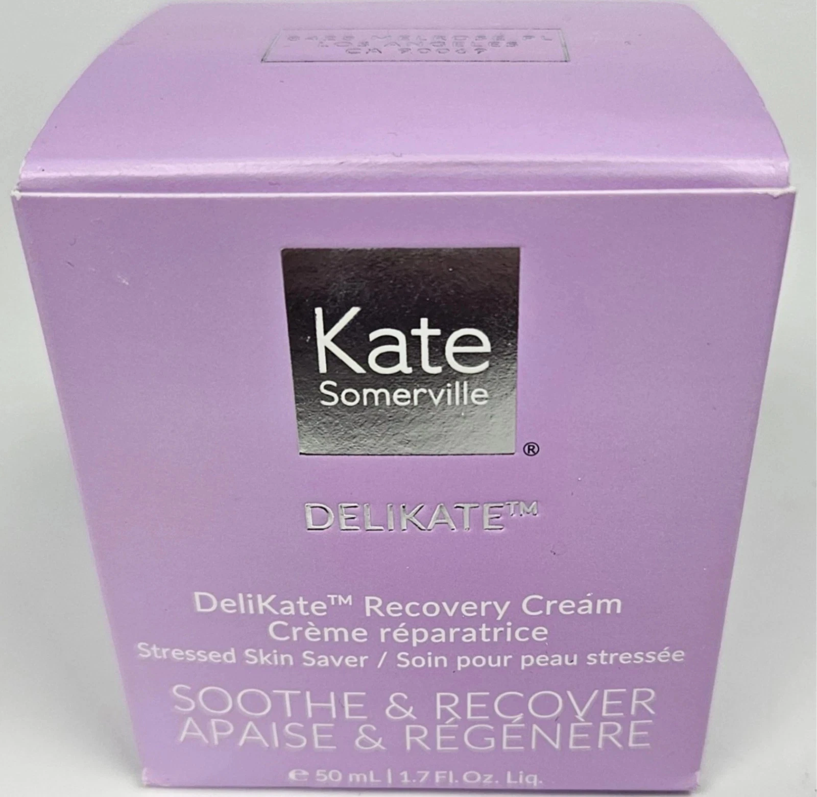 Kate Somerville DeliKate Recovery Cream Soothe & Recover 1.7oz / 50ml Full Size