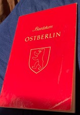 Baedeker OST BERLIN 1. Auflage 1969 Mit Stadtplan gebraucht