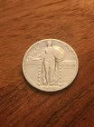 1924-S Standing Liberty Quarter 25c - XF Details - Scarce date - Nice coin.
