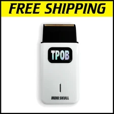 Professional-Grade Pocket Mini Skull Shaver with 9000 RPM for Precision Shaving