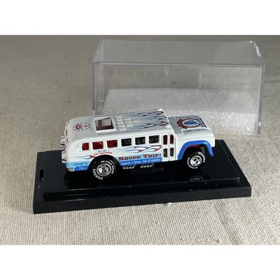 HOTWHEELS SCOOL BUS LIBERTY PROMOTIONS RHODE ISLAND HW CLUB 2005 #243/500 RARE