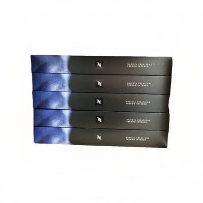 5 Nespresso Original Line Barista Creations Freddo Intenso Coffee 50 Capsules