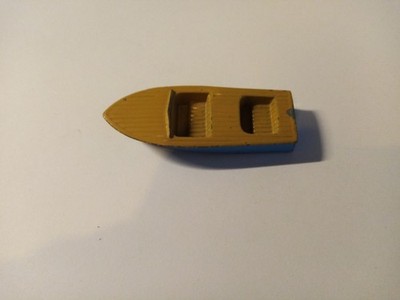 Lesney Matchbox  Modell Auto -  60 er Jahre  N° 43  Meteor Sportsman MK II  Boot
