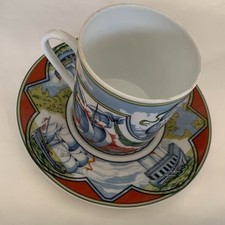 Ensemble de vaisselle élégant en porcelaine Hermès tasse et soucoupe...