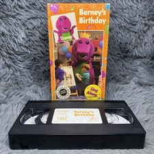 Barney - Barneys Birthday VHS Tape 1992 The Lyons Group Tape Classic Kids Movie