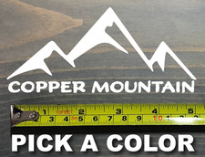 Copper Mountain Sticker Decal 5" Colorado Ski Snowboard Breckenridge Winter Park
