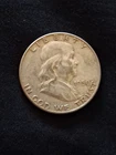 1950p Franklin Half Dollar, 90% Silver