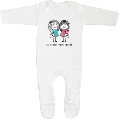 'Schwestern. Best Friends For Life Baby Strampler Overalls / Schlafanzüge (SS048555)