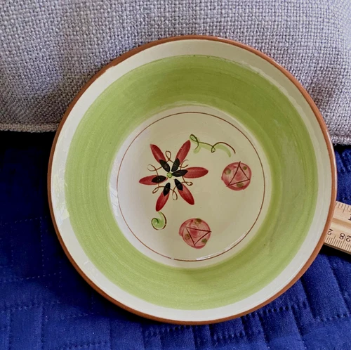 Carnival Stangl Pottery Soup, Cereal or Desert Bowl Terra Cotta Trenton One Bowl