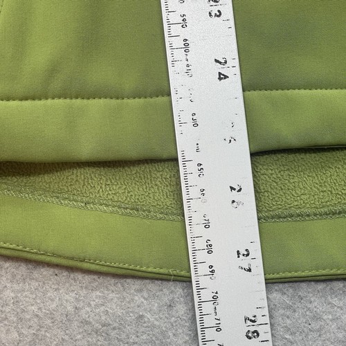 Black Diamond Soft Shell Jacket Women Large Green Fleece Lined Outdoors Full Zip - Picture 15 of 19