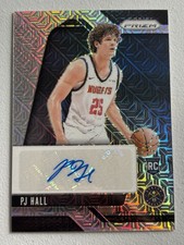 2024-25 Panini Prizm PJ Hall Rookie Signatures Prizms Mojo RC Auto /25 Nuggets