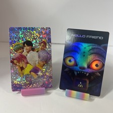 KPOP Demon Hunters McDonalds Photocard Saja Boys Group Card NM