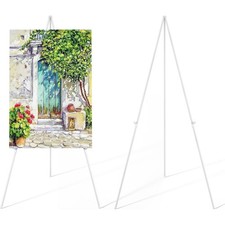 63" Portable Easel Folding Art Painting Stand Height Adjustable for Party Decor