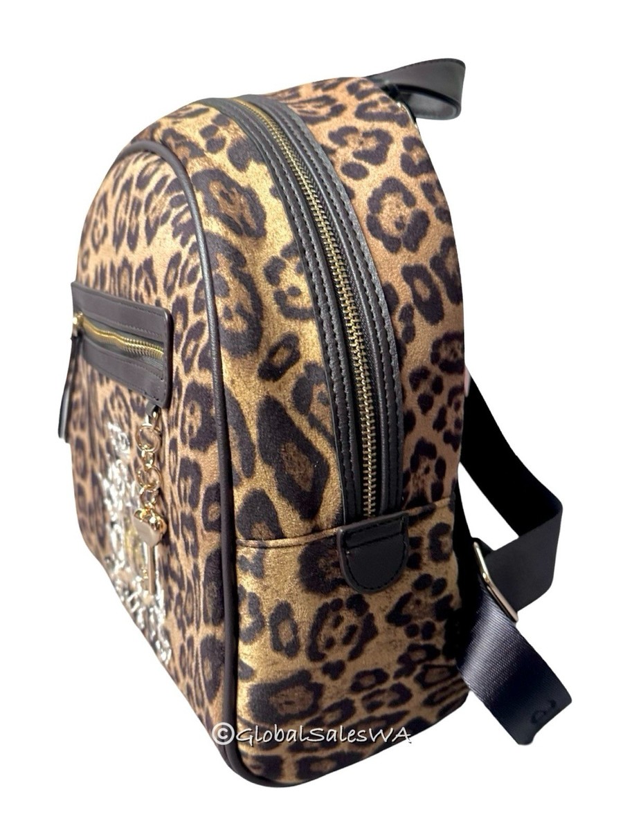 Juicy Couture For All Leopard Cheetah Print Mini Backpack  display picture 1
