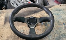 KODE DEEP DISH 350MM STEERING WHEEL WITH MAZDA MX5 BOSS / BLACK SUEDE - SEE PICS