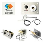 Fire Pit Gas Burner Spark Ignition Kit – Including Push Button Igniter Gas Sh...