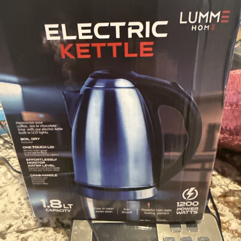 Electric Kettle  Control,Cool Touch, Keep Warm, Auto Shut-Off 1200