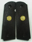 New, Wood Checkered Grips for Colt 1911 Full Size Government ,Clone, Kimber