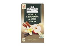 Ahmad Tea Vanilla, Cinnamon Apple Black Tea 2 Pack