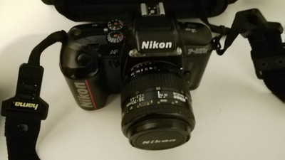 NIKON analoge Spiegelreflex Kamera  F-401x mit Cullmann Tasche