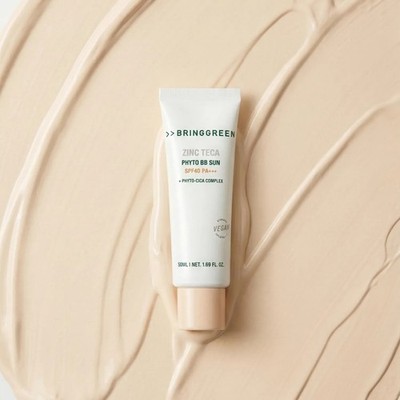 BRING GREEN Zinc Teca Phyto BB Sun 50ml + 20ml SPF40 PA+++ K-Beauty