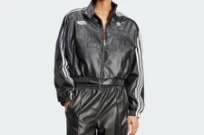 adidas Adilenium Season 2 Faux Leather Biker Jacket JM9287